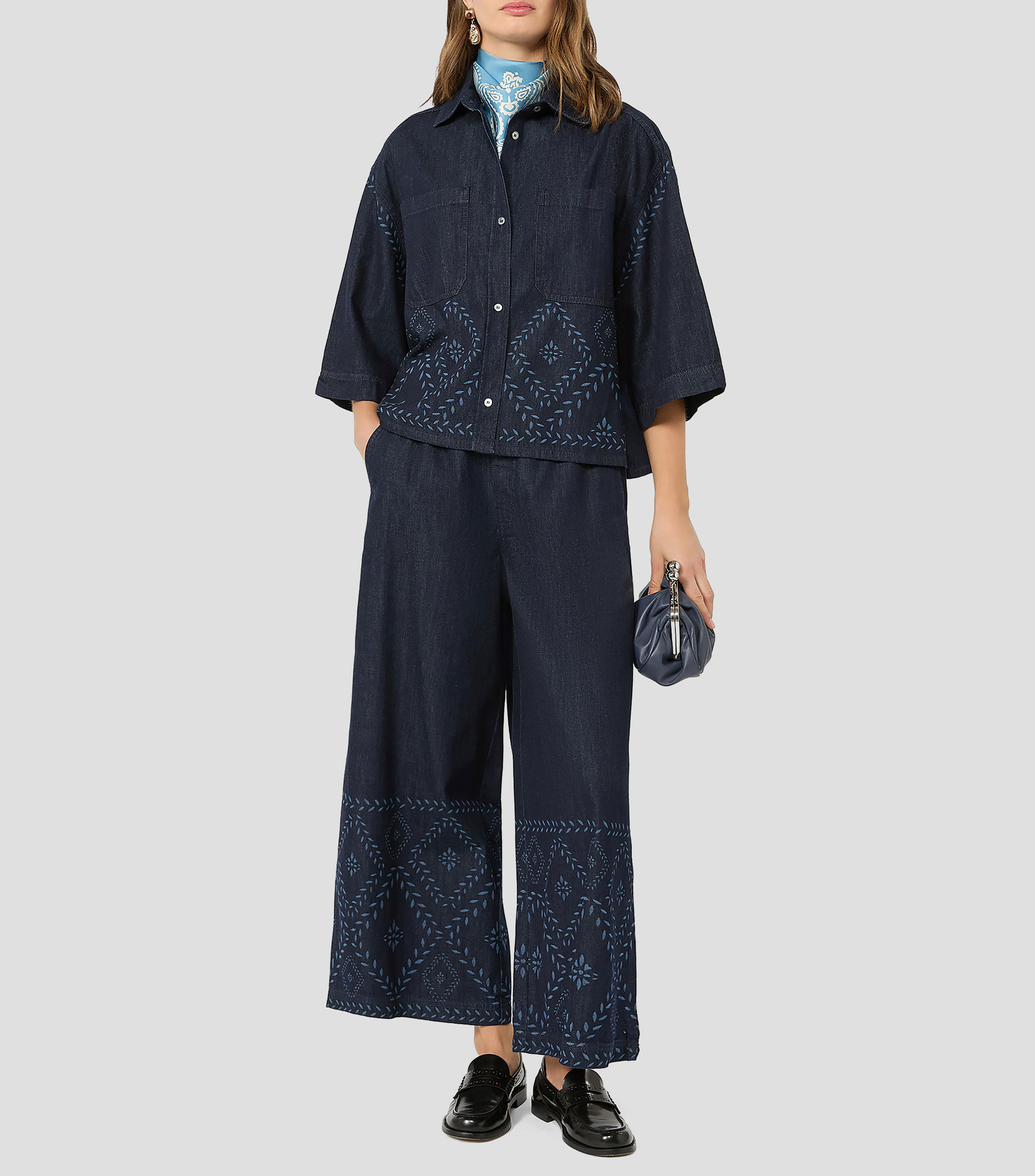 Jeans Wideleg Mujer